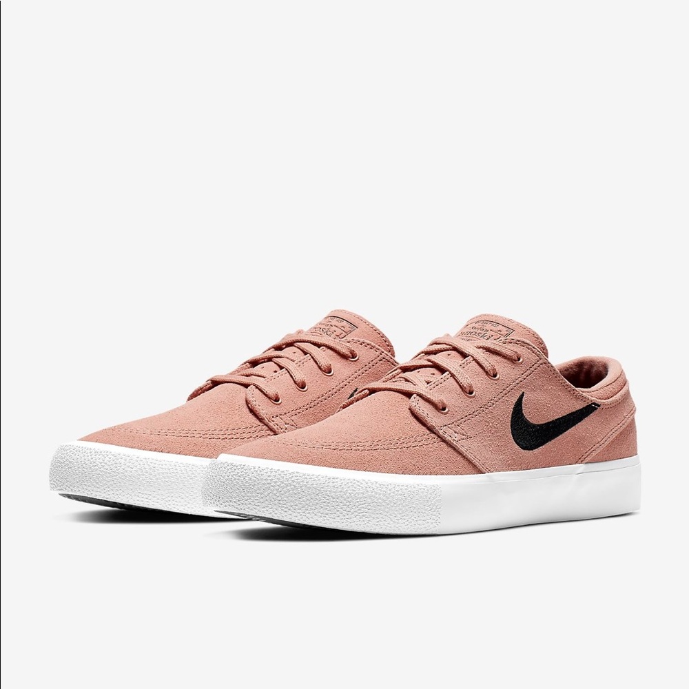 New Nike Rose Gold Janoski Skate shoes - Picture 2 of 5
